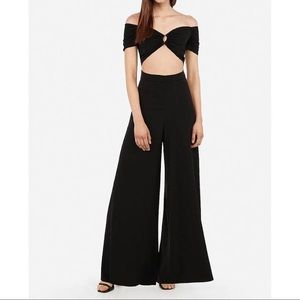 *Brand New Express cut out wide leg jumpsuit*